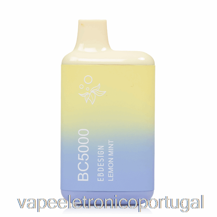 Vape Eletrônico Bc5000 Descartável Limão Hortelã